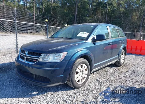 2014 Dodge Journey American Value Pkg из США, поврежденный, VIN 3C4PDCAB3ET100995